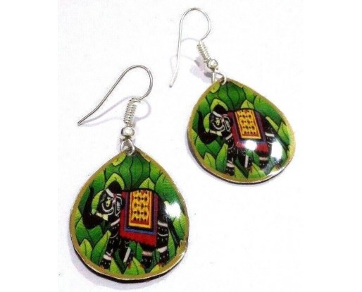 ELEPHANT - Contemporary Women Earrings Jewelry Hook Drop Dangle Fashion Gift N43
